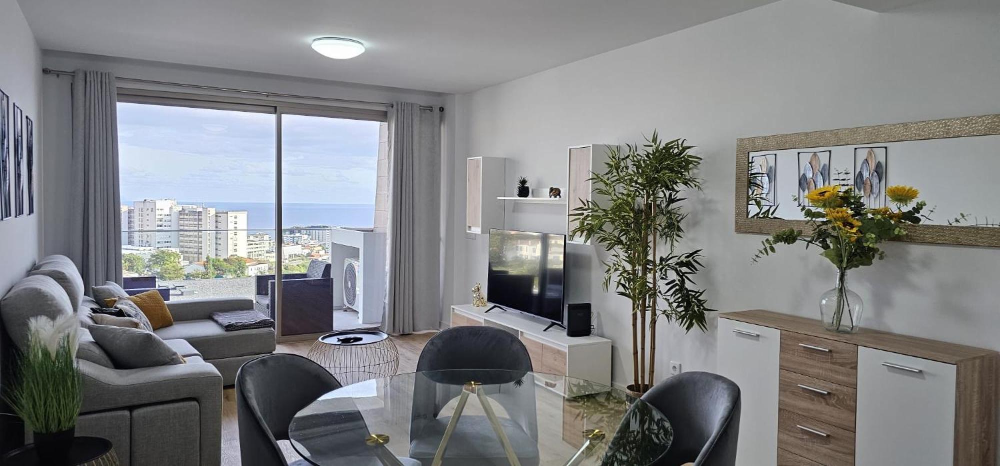 Apartament Vista Mar - Ac, Parking And Pool Funchal  Zewnętrze zdjęcie