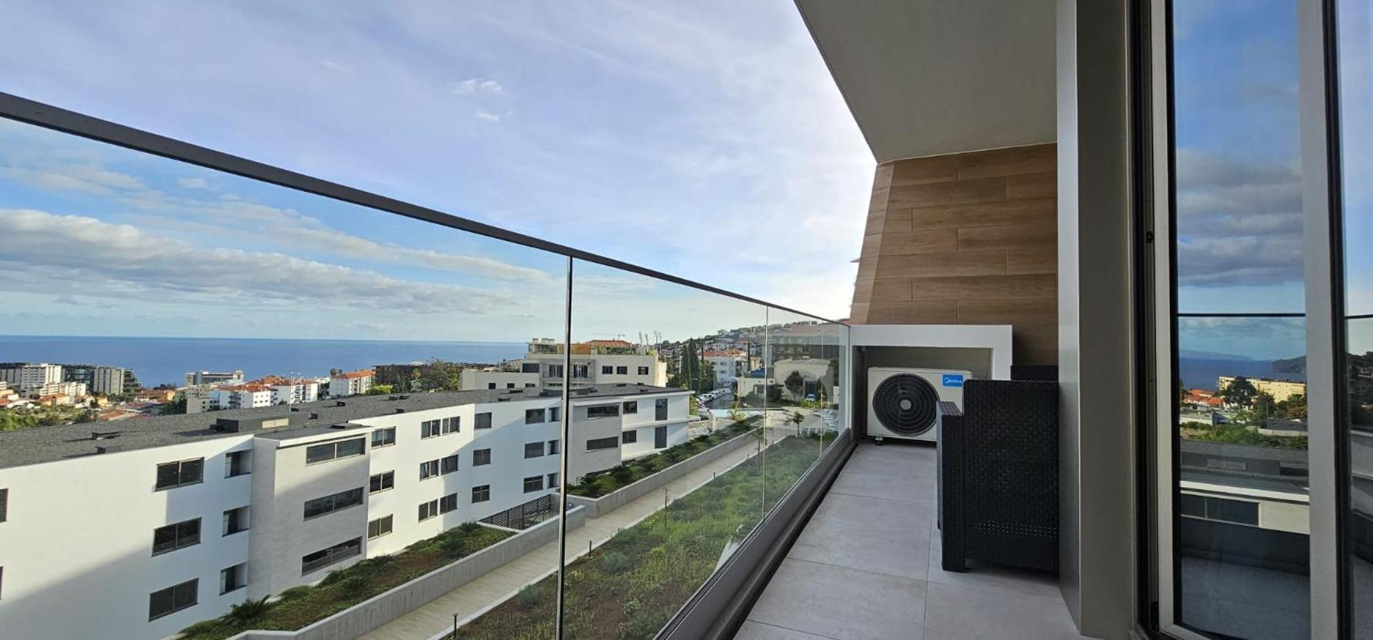 Apartament Vista Mar - Ac, Parking And Pool Funchal  Zewnętrze zdjęcie